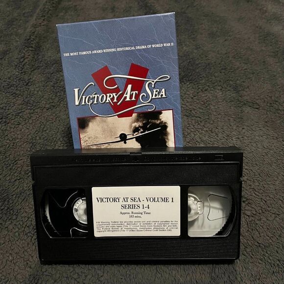 WWII Victory at Sea Volumes 1-6 VHS Collection - Picture 4 of 9